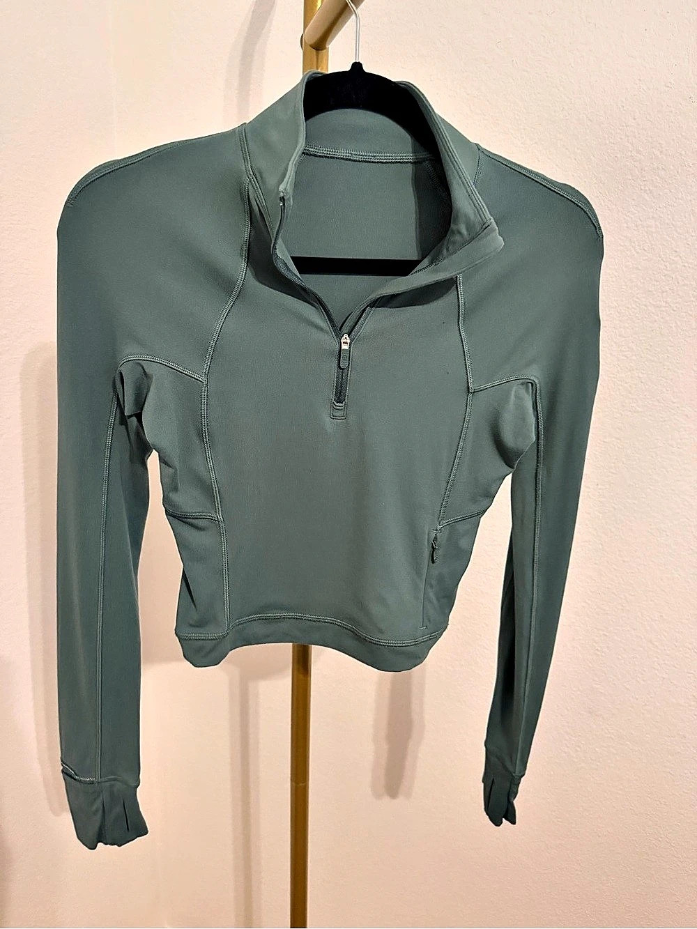 lululemon Define Cropped Jacket *Nulu Green